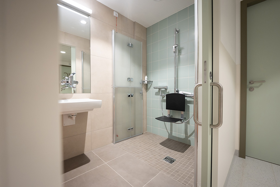 Neu sanierte Station in der Klinik Landstraße