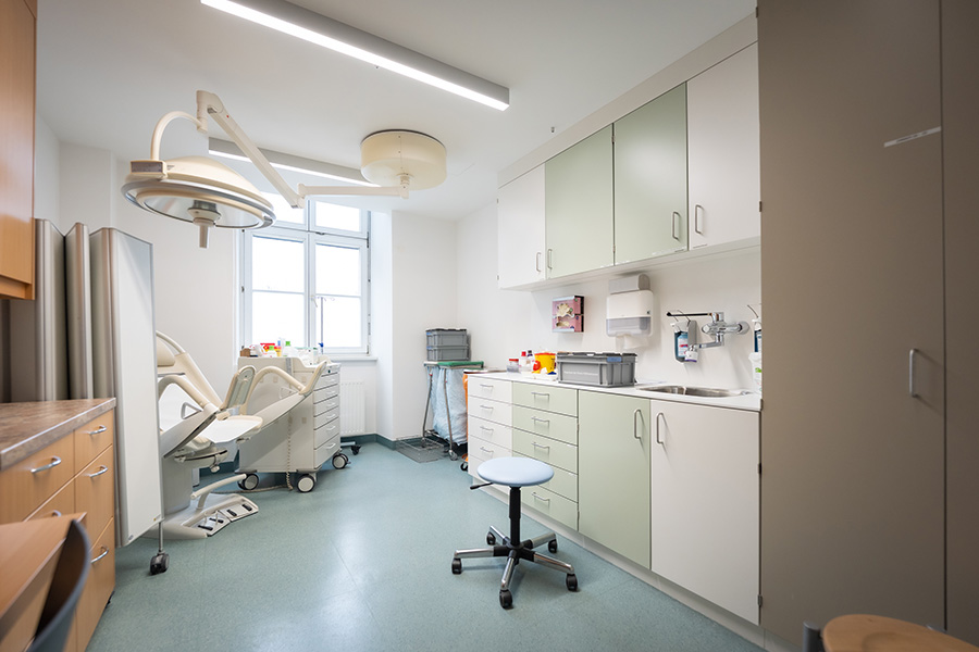 Neu sanierte Station in der Klinik Landstraße